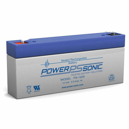 Power Sonic PS-1229 Battery - 12 Volt 2.9 Amp Hour Power Sonic PS-1229 Battery - 12 Volt 2.9 Amp Hour