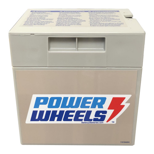 Power Wheels 1001175653 12 Volt Battery - By Fisher Price