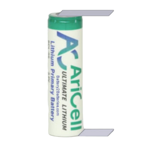 Aricell SCL-06/T1 Battery - 3.6V AA Lithium - Solder Tabs