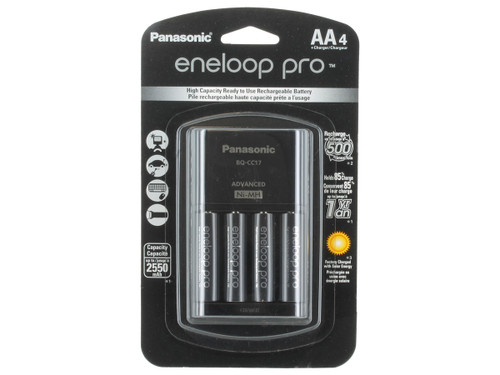 Panasonic Eneloop Pro AA NiMH Battery Charger (BQ-CC17) Panasonic Eneloop Pro AA NiMH Battery Charger (BQ-CC17)
