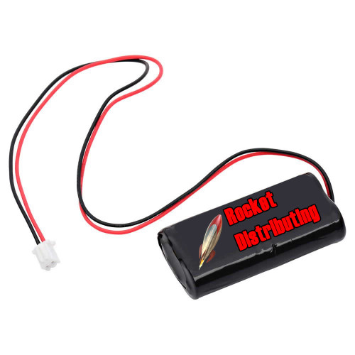 BST D-2/3AA400MAH 4.8V Battery Replacement for Emergency Light