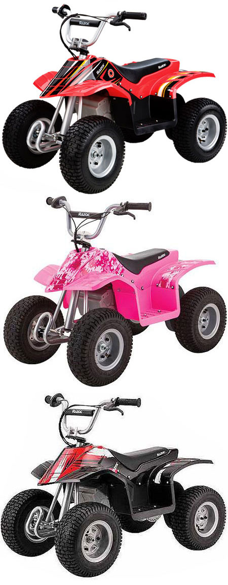 razor battery four wheeler