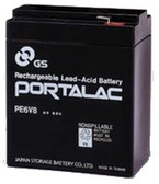 GS Portalac PE6V8 Battery - 6V 8.0Ah Sealed Rechargeable, Replacement Batteries for PE-6V8F1, PE6V8F1, PS-682, PS-682F, PS682, PS682F