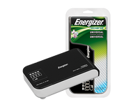 Energizer Recharge Universal NiMH - Nickel Metal Hydride Battery Charger for AA, AAA, C, D and 9 Volt CHFC