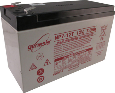 EnerSys Genesis NP7-12 Sealed Lead Battery 12V 7Ah