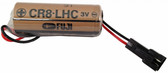 CR8-LHC Battery - Toto TH559EDV410R - Wallingford Flush II - 2 (Connector RD-0024-2)