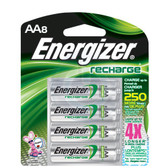 Energizer NH15BP-8 AA NiMH Rechargeable Batteries (8 Pack)