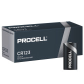 Duracell Procell PL123 Battery DL123A, CR123A, CR17345, 123, EL123A (10 Pack)