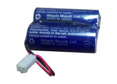 Maxell 2CR17450 Battery CR17450 (3V) Hitachi with RD0296 Connector