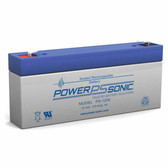 Power Sonic PS-1229 Battery - 12 Volt 2.9 Amp Hour