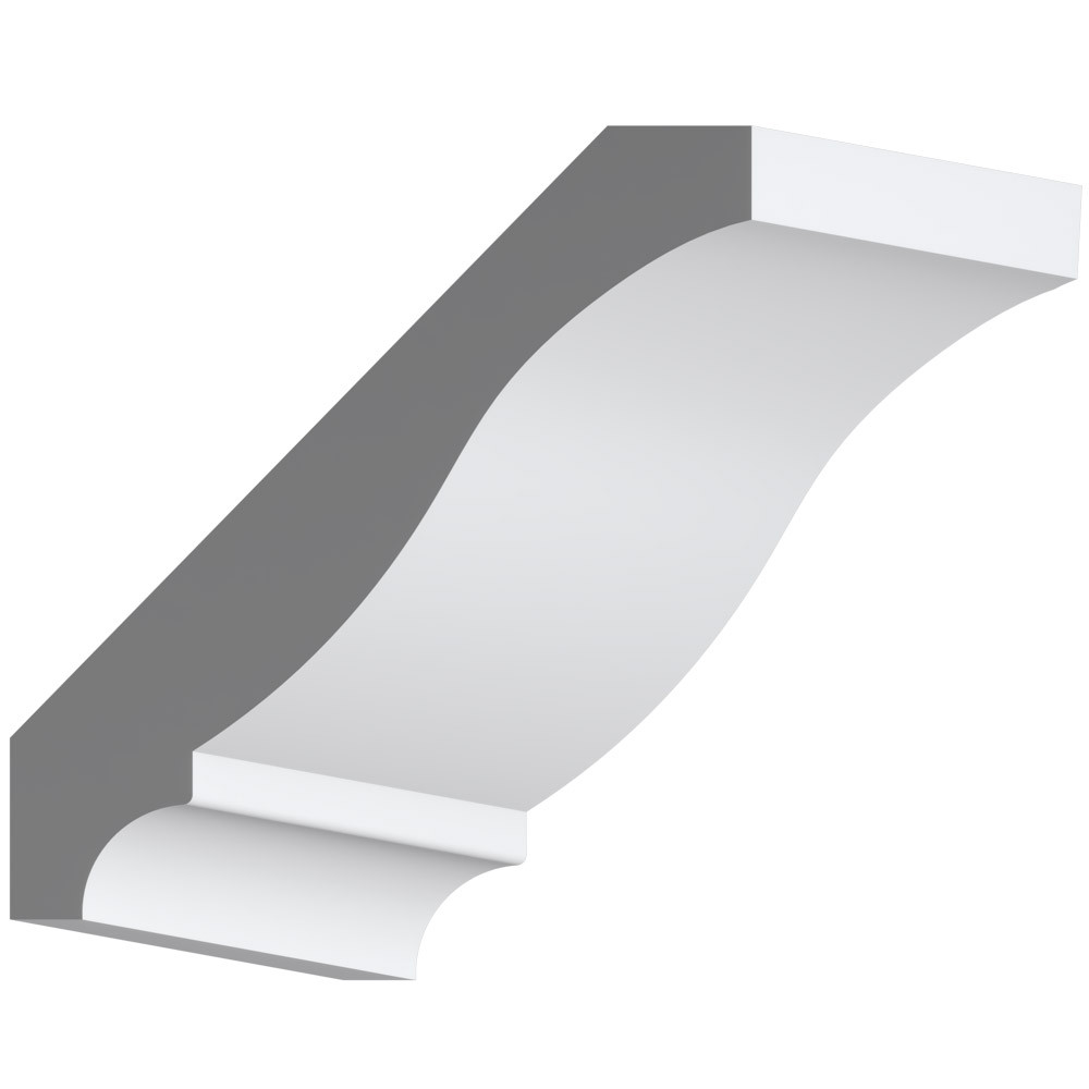 3233 Wood Crown 1 x 6-5/8 - Mouldings One