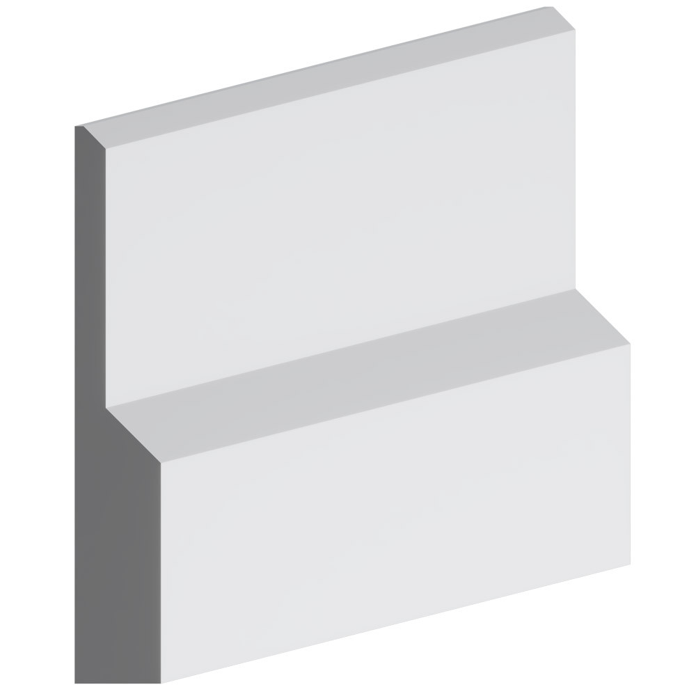2185 Wood Base 3/4 x 5 - Mouldings One