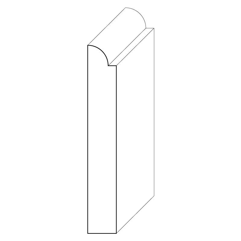 2297 Wood Base 7/16 x 2-7/8 - Mouldings One