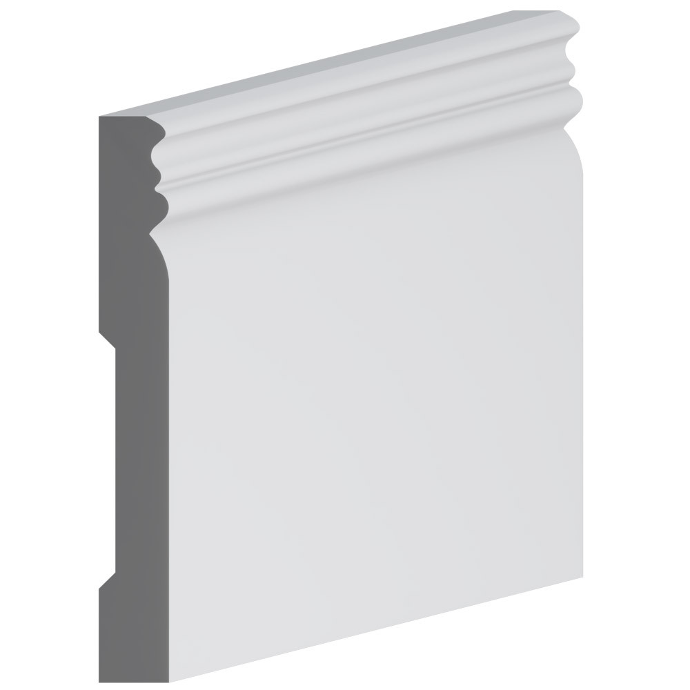 【なっお】①Fourleaf Base Baseboard 6180 Pine Colonial - 9/16-in x 5-1/4-in x 16-ft »