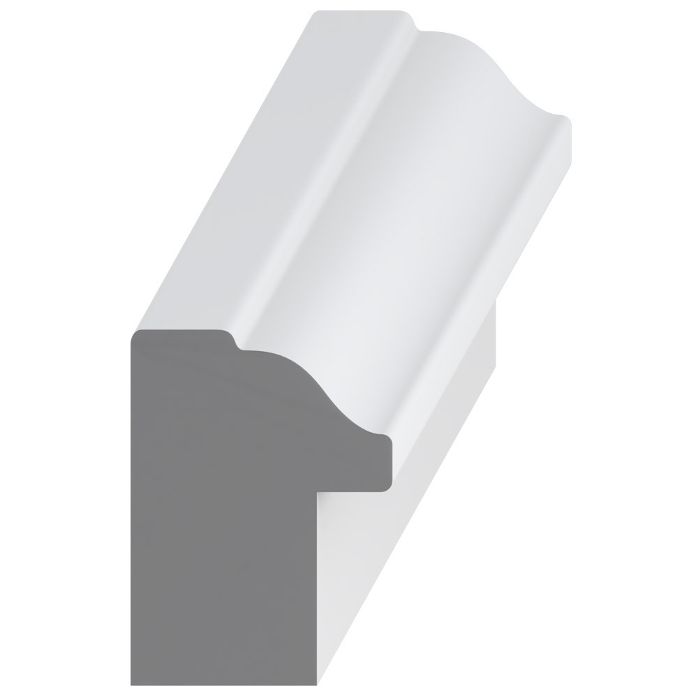 7031 Wood Backband 1-1/8 x 13/16 - Mouldings One