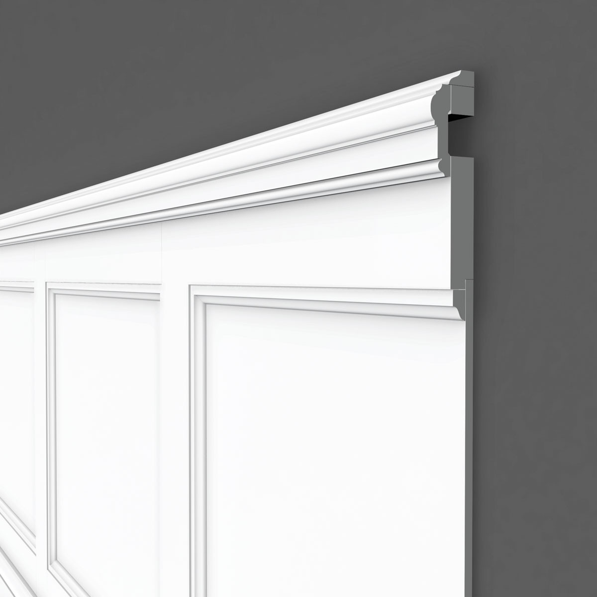 18503 Wood Wainscot & Paneling