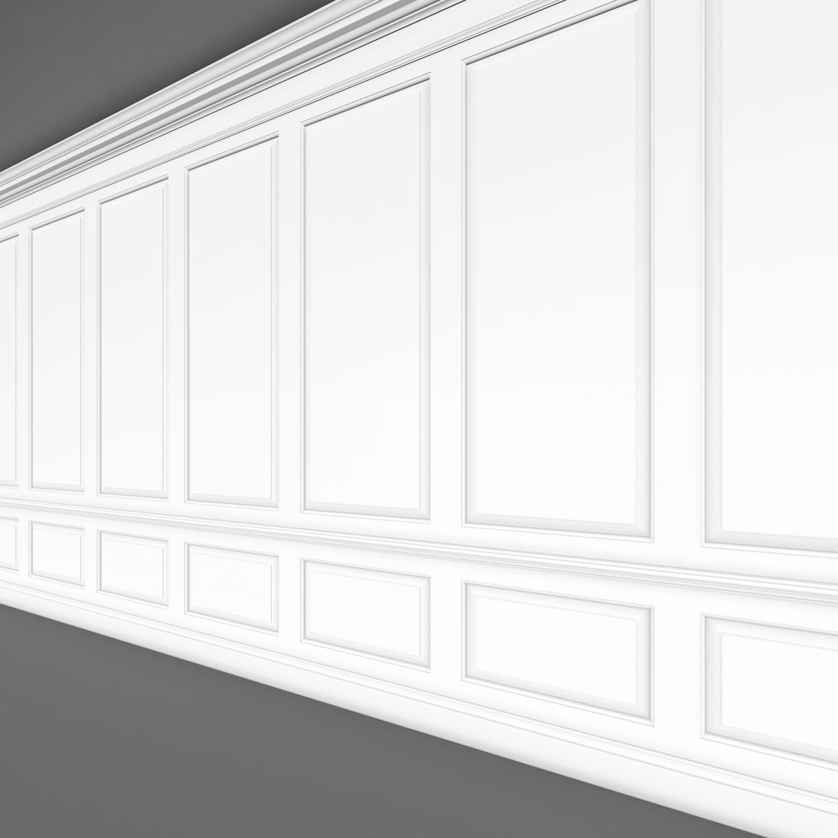 18501 Wood Wainscot & Paneling
