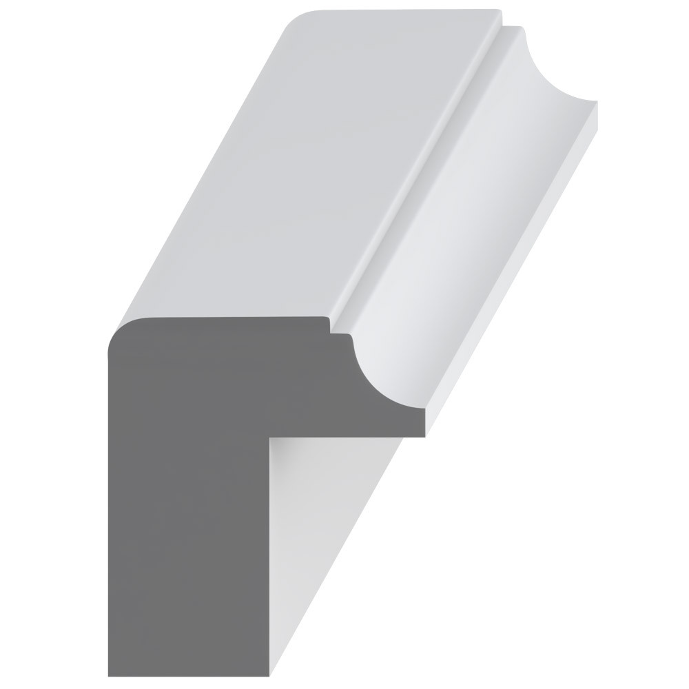 7083 Wood Backband 1-1/8 x 1 - Mouldings One