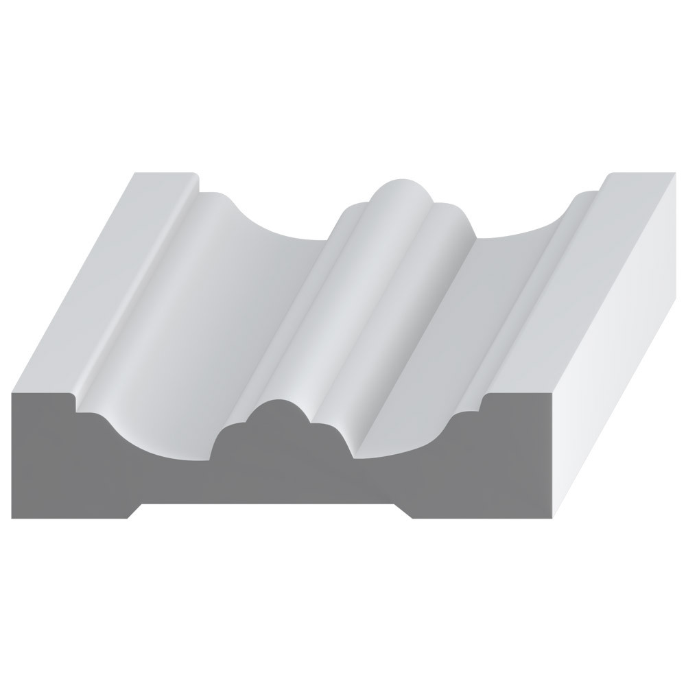 1066 Wood Casing 3/4 x 3-1/4 - Mouldings One