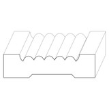 1102 Wood Casing 3/4 x 3