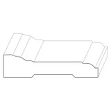 1119 Wood Casing 3/4 x 3-1/4