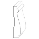 1283 Wood Panel Mold & Base Cap 3/4 x 3-1/2
