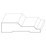 1287 Wood Casing 3/4 x 3-1/16