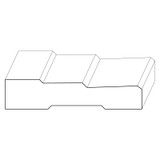 1301 Wood Casing 3/4 x 3-1/2