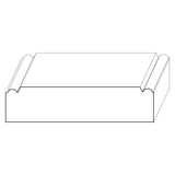 1302 Wood Casing 3/4 x 3-1/4