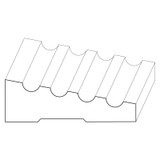1353 Wood Casing 3/4 x 2-3/8