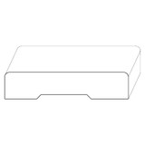 1509 Wood Casing 3/4 x 3-1/2