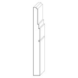 2217 Wood Base 3/4 x 8