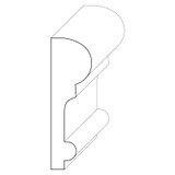 4076 Wood Chair Rail 3/4 x 2-3/8