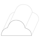 5026 Wood Small Mold 3/4 x 1-3/8