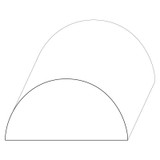 5225 Wood Round 3/4 x 1-1/2