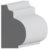 5237 Wood Panel Mold & Base Cap 3/4 x 1-5/16