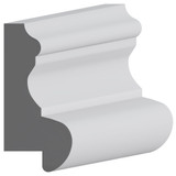 5281 Wood Panel Mold & Base Cap 3/4 x 1-3/4