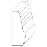 5422 Wood Panel Mold & Base Cap 3/4 x 2