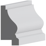 5449 Wood Panel Mold & Base Cap 3/4 x 1-3/4