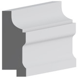 5457 Wood Panel Mold & Base Cap 3/4 x 2-1/4