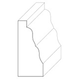 5459 Wood Panel Mold & Base Cap 3/4 x 1-3/4