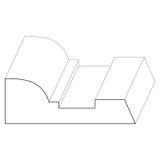 5464 Wood Casing 3/4 x 2-1/4