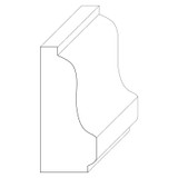 5473 Wood Panel Mold & Base Cap 3/4 x 1-3/4