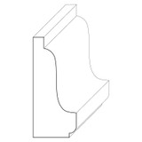 5479 Wood Panel Mold & Base Cap 3/4 x 1-3/4