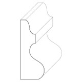 5482 Wood Panel Mold & Base Cap 3/4 x 2