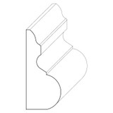 5492 Wood Panel Mold & Base Cap 3/4 x 1-3/4