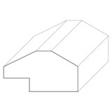 5627 Wood Panel Mold & Base Cap 3/4 x 1-3/8