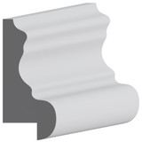 5681 Wood Panel Mold & Base Cap 3/4 x 1-3/4