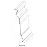 5701 Wood Panel Mold & Base Cap 3/4 x 2-9/16