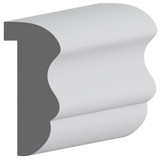 8023 Wood Panel Mold & Base Cap 3/4 x 1-3/4